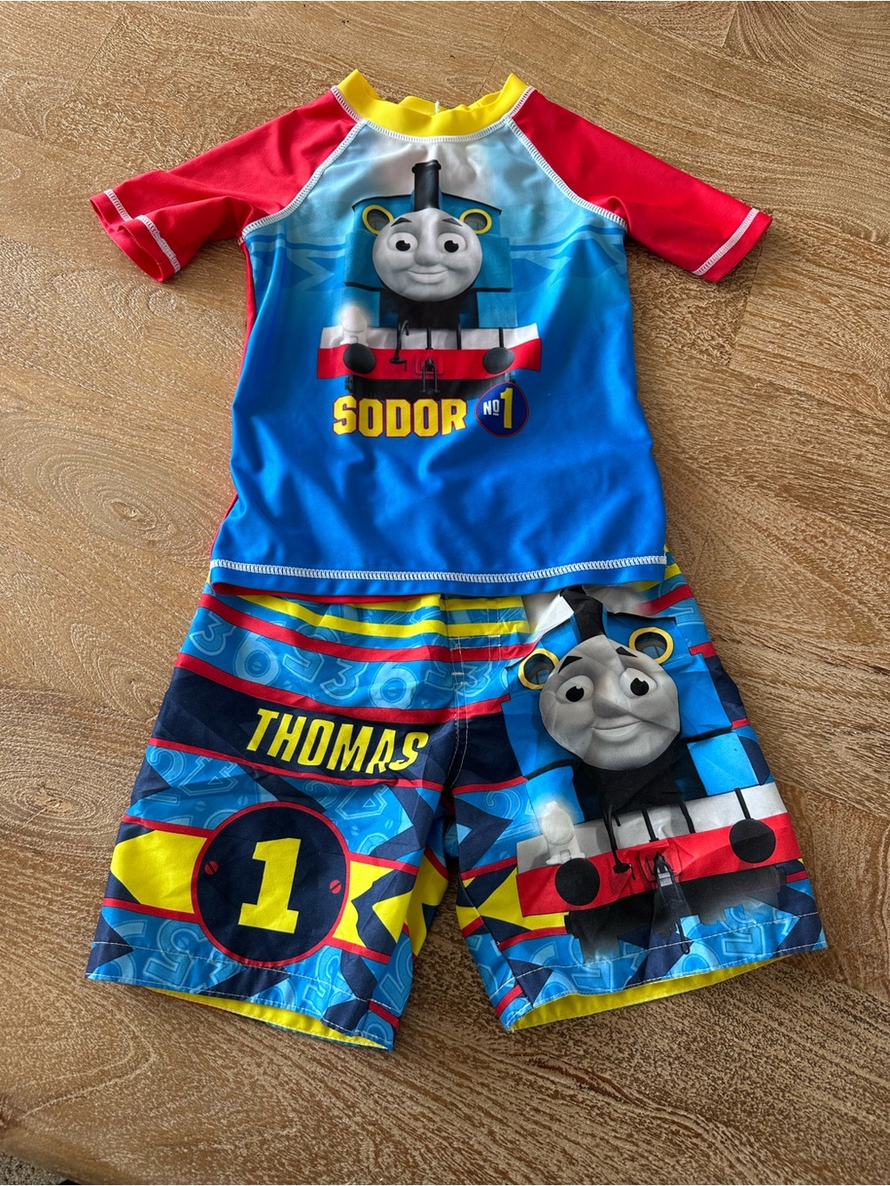 Thomas the Train Swimsuit Set Boys